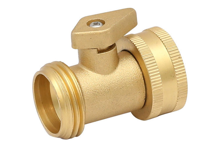 पितळ shut-off valve with copper handle made in China